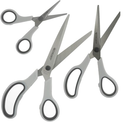 Artikelbild 2 für WESTCOTT Papierscheren-Set Easy Grip, 3 St., Artikelnummer 937336