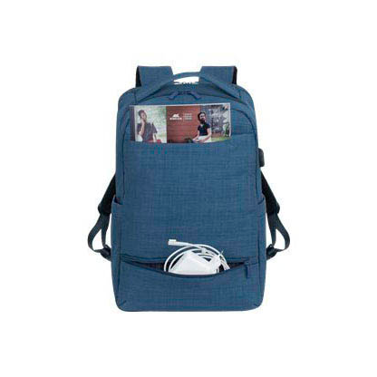 Artikelbild für RIVACASE Laptoptasche Biscayne 8365 Kunstfaser blau 8365 BLUE bis 44,0 cm (17,3 Zoll), Artikelnummer 118387