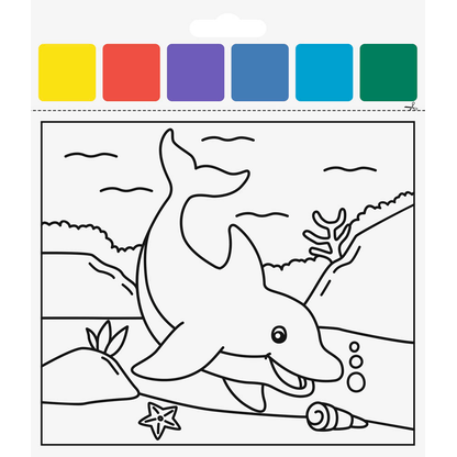 Artikelbild 5 für HEYDA Unterwasser Malset farbsortiert, 1 St., Artikelnummer 689776