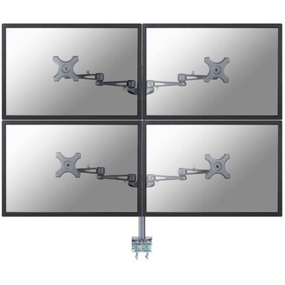Artikelbild für Neomounts Monitor-Halterung FPMAD935D4 silber für 4 Monitore, Tischklemme, Artikelnummer 333878