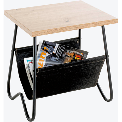 Artikelbild für HAKU Möbel Beistelltisch rechteckig MDF-Platte eiche 48,0 x 40,0 x 51,0 cm, 1 St., Artikelnummer 200489