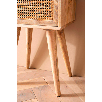 Artikelbild 5 für WOHNLING Nachttisch rechteckig Massivholz braun 40,0 x 30,0 x 60,0 cm, 1 St., Artikelnummer 314809