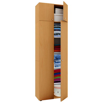 Artikelbild für VCM my office Aktenschrank Vandol, 912194 buche 4 Fachböden 70,0 x 40,0 x 218,0 cm, Artikelnummer 348294