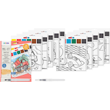 Artikelbild 1 für HEYDA Fahrzeuge Malset farbsortiert, 1 St., Artikelnummer 689788