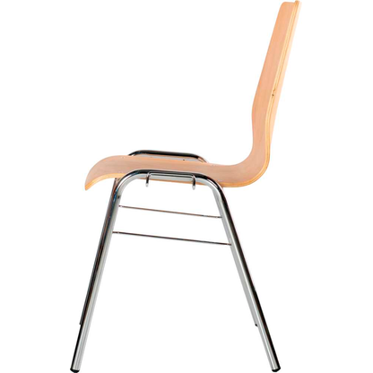 Artikelbild 4 für LÜLLMANN Stapelstuhl 225500 buche Holz, 1 St., Artikelnummer 790828