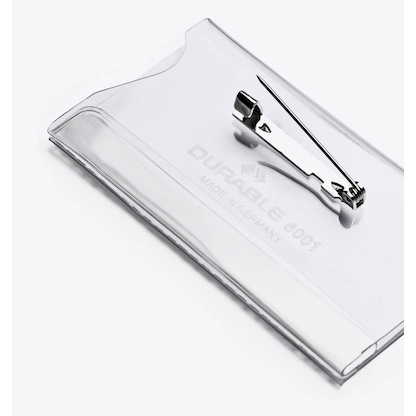 Artikelbild 3 für DURABLE Namensschilder mit Nadel 7,5 x 4,0 cm, 100 St., Artikelnummer 112185