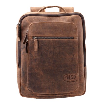 Artikelbild für PRIDE & SOUL Rucksack JESTER Leder braun, Artikelnummer 381027