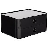 Artikelbild 1 für HAN Schubladenbox Smart Box ALLISON schwarz 1120-13D, DIN A5 mit 2 Schubladen, 1 St., Artikelnummer 965330