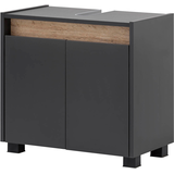 Artikelbild 1 für MÖBELPARTNER Waschbeckenunterschrank Cosmo 146318 anthrazit 56,9 x 33,0 x 54,6 cm, Artikelnummer 673242