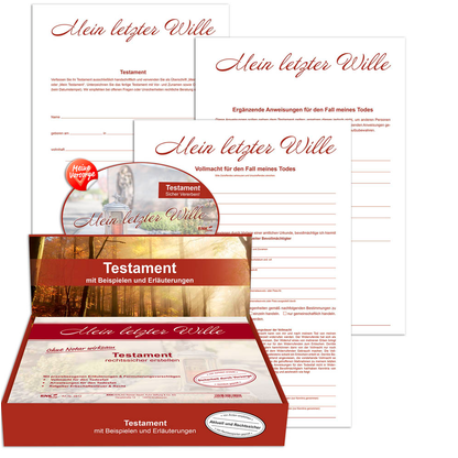 Artikelbild für RNK-Verlag Testament Formulare 2812, 1 St., Artikelnummer 620688