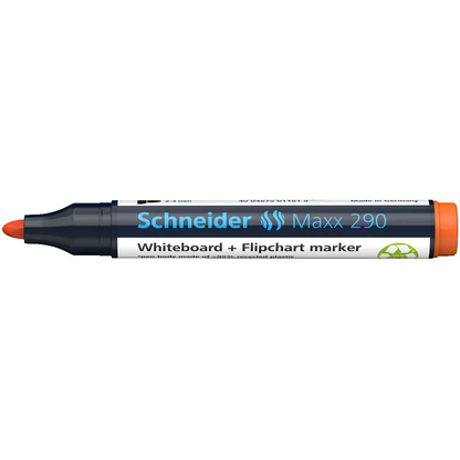 Artikelbild 5 für Schneider Maxx 290 Whiteboard- und Flipchart-Marker orange 2,0 - 3,0 mm, 1 St., Artikelnummer 752059