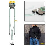 Artikelbild 1 für Aqiila® LANYARD Handykette Ladekabel grün, Kabellänge: 0,3 - 1,5 m, 30 Watt, Artikelnummer 739877