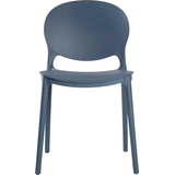 Artikelbild 1 für LÜLLMANN Besucherstuhl 230801 rauchblau Kunststoff, 1 St., Artikelnummer 790968