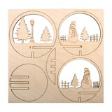 Artikelbild 1 für Rayher Bastelholz natur Steckteile Schneemann Ø 7,5 cm, 1 Pack, Artikelnummer 284972