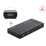Artikelbild 1 für DeLOCK 11477 4K 60 Hz KVM-Switch, Artikelnummer 893741