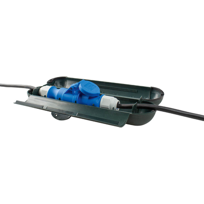 Artikelbild 3 für as-Schwabe Camping CEE Steckerverbindugen keine Herstellerangabe Kabelschutzbox 36,0 cm grün, Artikelnummer 973293