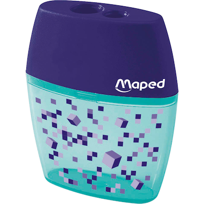 Artikelbild für maped Dosenspitzer doppelt PIXEL PARTY lila, Artikelnummer 260218