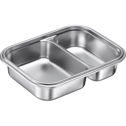 Artikelbild 2 für WESTMARK Frischhaltedose 5,8 cm hoch silber 450,0+280,0 ml, 1 St., Artikelnummer 548778