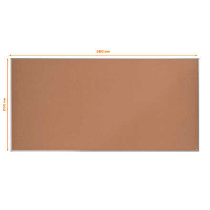 Artikelbild 2 für nobo Pinnwand Essence 240,0 x 120,0 cm Kork braun, Artikelnummer 784136