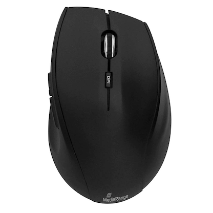 Artikelbild für MediaRange MROS208 Maus kabellos matt-schwarz, Artikelnummer 312948