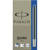 Artikelbild 1 für PARKER Tintenpatronen für Füller 1950384 blau, 5 St., Artikelnummer 546903