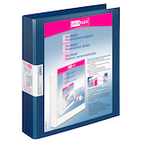 Artikelbild 1 für VELOFLEX VELODUR® Präsentationsringbücher 2-Ringe blau 4,6 cm DIN A4, 10 St., Artikelnummer 685149