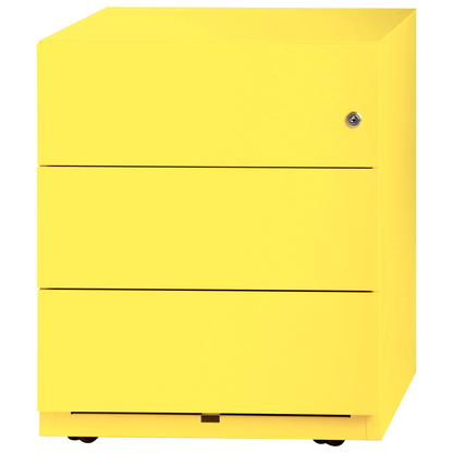 Artikelbild 4 für BISLEY Note Rollcontainer gelb 3 Auszüge 42,0 x 56,5 x 49,5 cm, Artikelnummer 877217