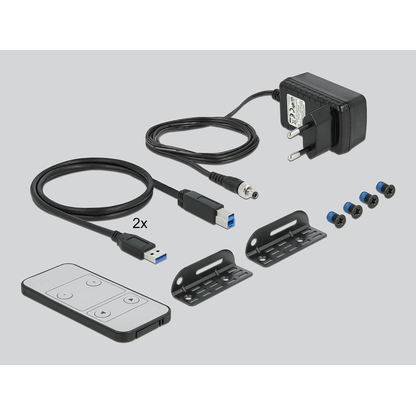 Artikelbild 3 für DeLOCK 11481 4K 60 Hz KVM-Switch, Artikelnummer 893764