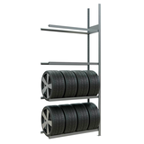 Artikelbild 1 für SCHULTE Anbauregal 20990 silber 115,0 x 40,0 x 275,0 cm, Artikelnummer 161139