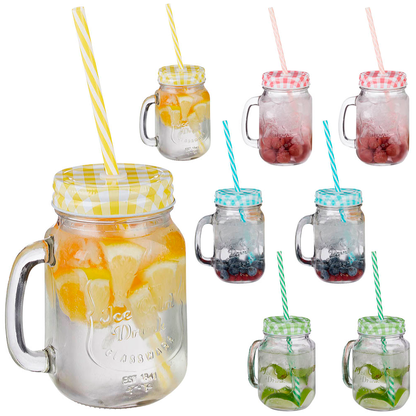 Artikelbild für relaxdays Trinkgläser 400,0 ml, 8 St., Artikelnummer 400493