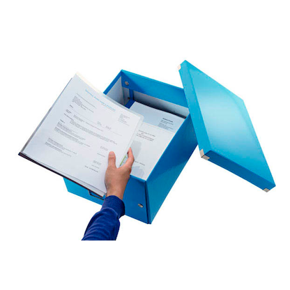 Artikelbild 5 für LEITZ Click & Store Aufbewahrungsbox 16,7 l blau 28,1 x 36,9 x 20,0 cm, 1 St., Artikelnummer 127340