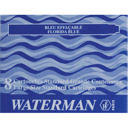 Artikelbild für WATERMAN Tintenpatronen für Füller S0713021 blau, 8 St., Artikelnummer 547042