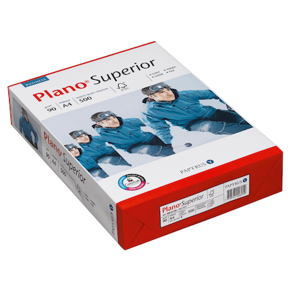 Artikelbild für Plano® Kopierpapier Superior DIN A4 90 g/qm 500 Blatt, Artikelnummer 215657