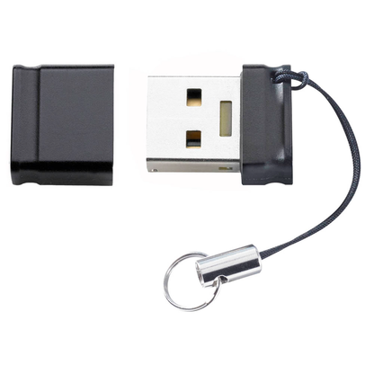 Artikelbild für Intenso USB-Stick Slim Line schwarz 128 GB, 1 St., Artikelnummer 890374
