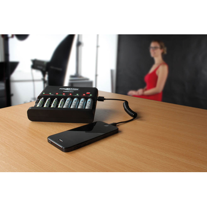 Artikelbild 7 für ANSMANN Powerline 8 Akku-Ladegerät, Artikelnummer 224461