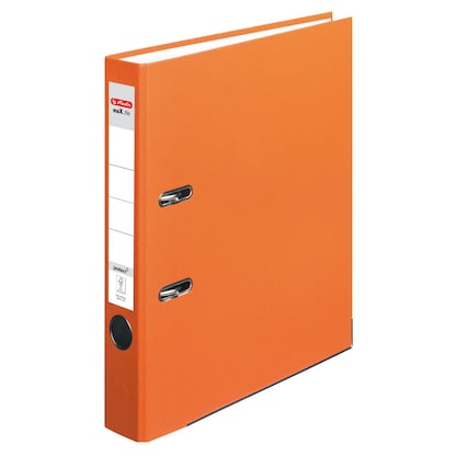 Artikelbild für herlitz maX.file protect Ordner orange Kunststoff 5,0 cm DIN A4, 1 St., Artikelnummer 928192