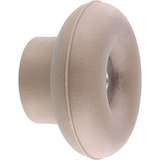 Artikelbild 1 für WAGNER® design yourself Garderobenhaken DOT GH 0222 mit 1 Haken taupe, 1 St., Artikelnummer 419006