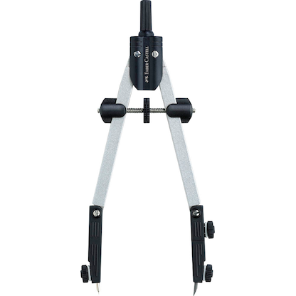 Artikelbild für FABER-CASTELL Zirkel silber, 1 St., Artikelnummer 482541