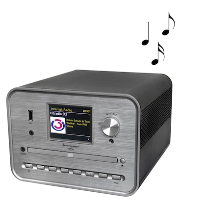 Artikelbild für soundmaster ICD1050SW Internetradio grau, Artikelnummer 583876