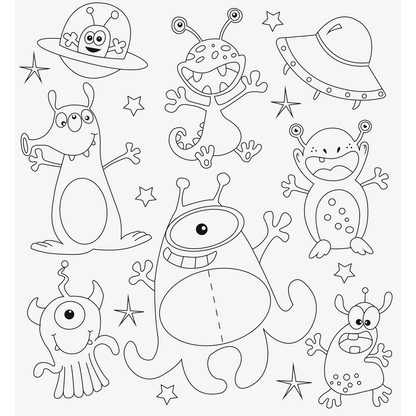 Artikelbild 6 für HEYDA 3D Weltall Malset farbsortiert, 1 St., Artikelnummer 689769