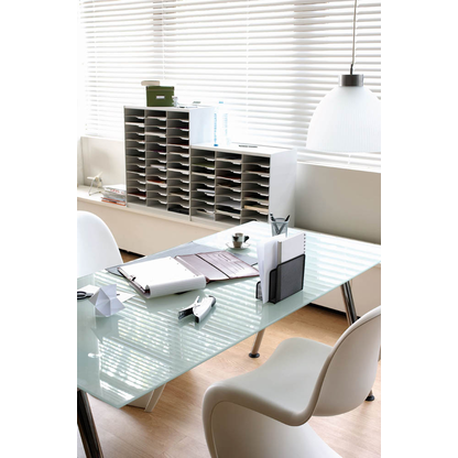 Artikelbild 2 für PAPERFLOW Sortierstation anthrazit mit 36 Fächern, Artikelnummer 484667