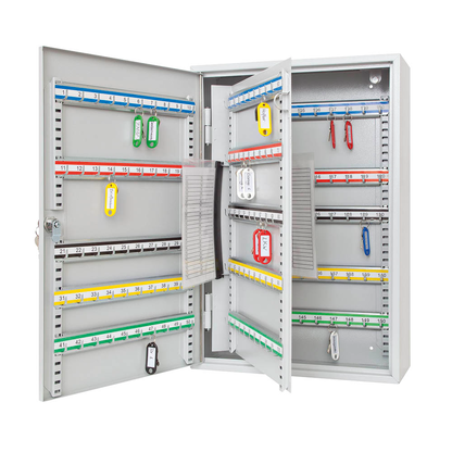 Artikelbild für WEDO Schlüsselkasten lichtgrau mit 150 Haken, Sicherheitsschloss, 38,0 x 14,0 x 55,0 cm, 1 St., Artikelnummer 577705