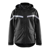 Artikelbild 1 für BLAKLÄDER® unisex Regenjacke 4305 schwarz Größe S, Artikelnummer 724075