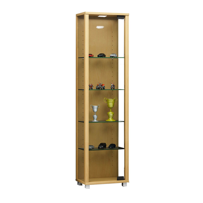 Artikelbild 3 für VCM my home Edana Mini Vitrine buche 4 Fachböden mit Beleuchtung, Artikelnummer 781308