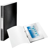 Artikelbild 1 für LEITZ WOW Ringbuch 2-Ringe schwarz 3,2 cm DIN A4, 1 St., Artikelnummer 114961