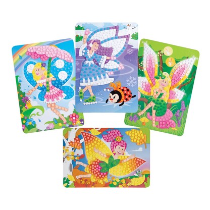 Artikelbild 2 für invento Mosaiksticker-Set Glitzer-Fee mehrfarbig, Artikelnummer 996525