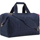 Artikelbild 1 für reisenthel® Reisetasche allrounder L rhombus midnight gold Kunstfaser blau MT4110, Artikelnummer 322828