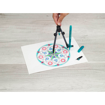 Artikelbild 8 für FABER-CASTELL Zirkel silber, 1 St., Artikelnummer 482541