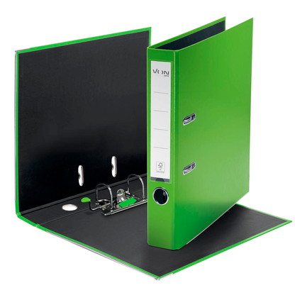 Artikelbild 2 für VON LEITZ Ordner grün Karton 5,0 cm DIN A4, 1 St., Artikelnummer 635746