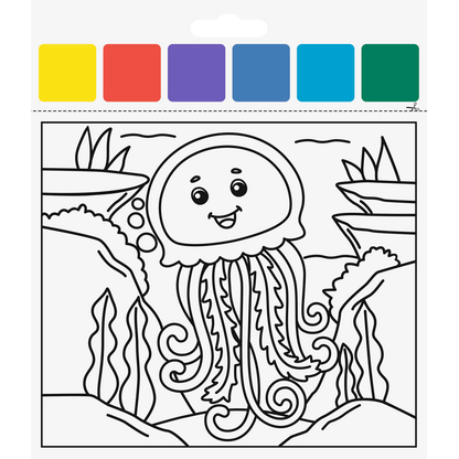 Artikelbild 7 für HEYDA Unterwasser Malset farbsortiert, 1 St., Artikelnummer 689776